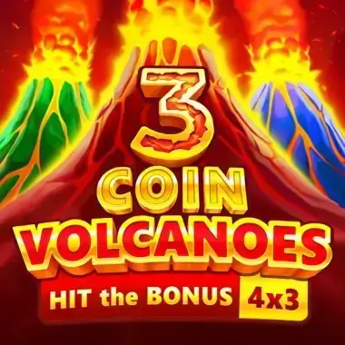 Play 3 Coin Volcanoes Redspin casino